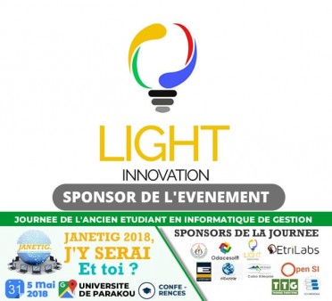 Light Innovation accompagne la JANETIG !