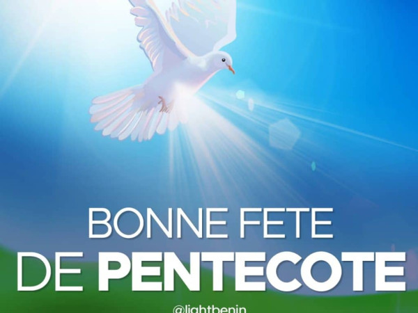 Bonne célébration de la Pentecôte à tous !