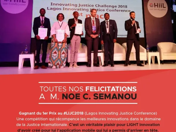 L'application He! Lawer créée par Light remporte le 1er prix
