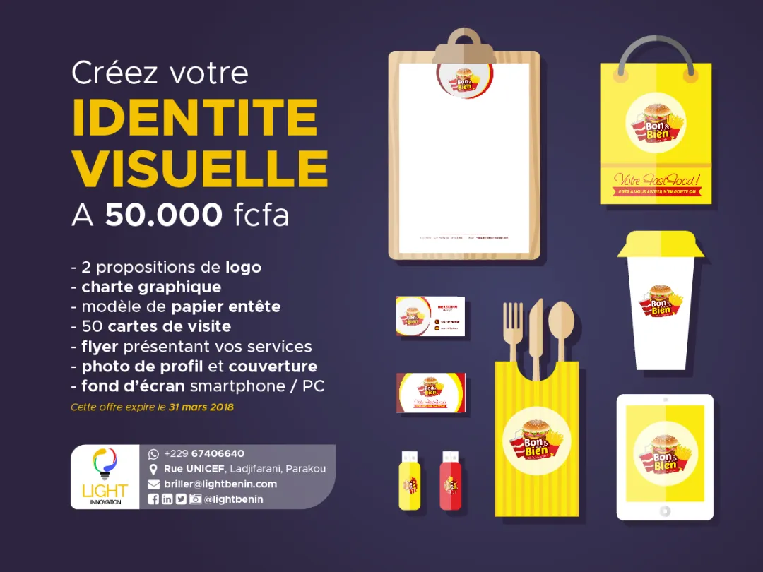 Offre spéciale sur création d’identité visuelle
