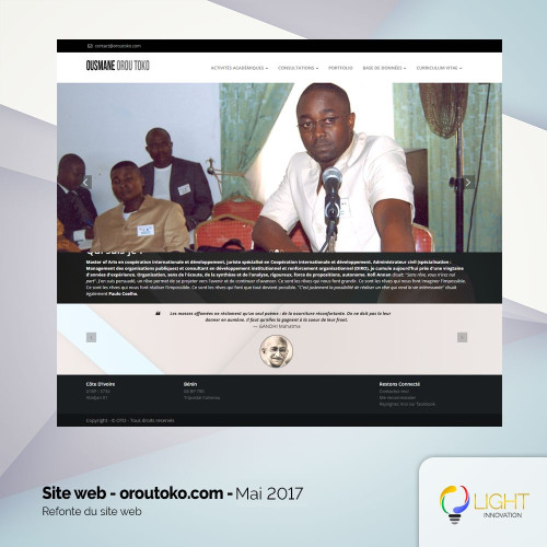 Refonte de site web