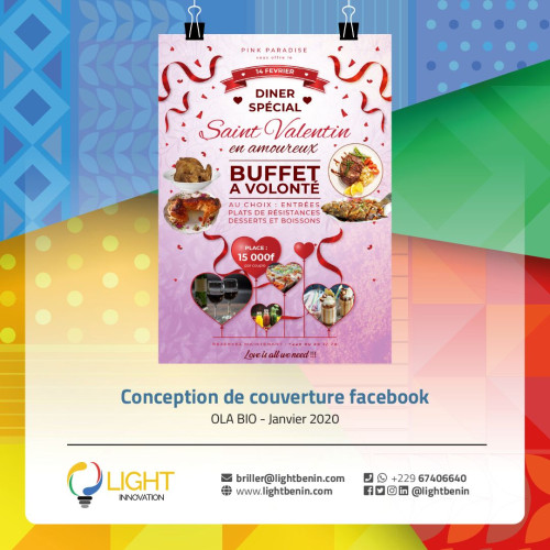 Conception de couverture Facebook