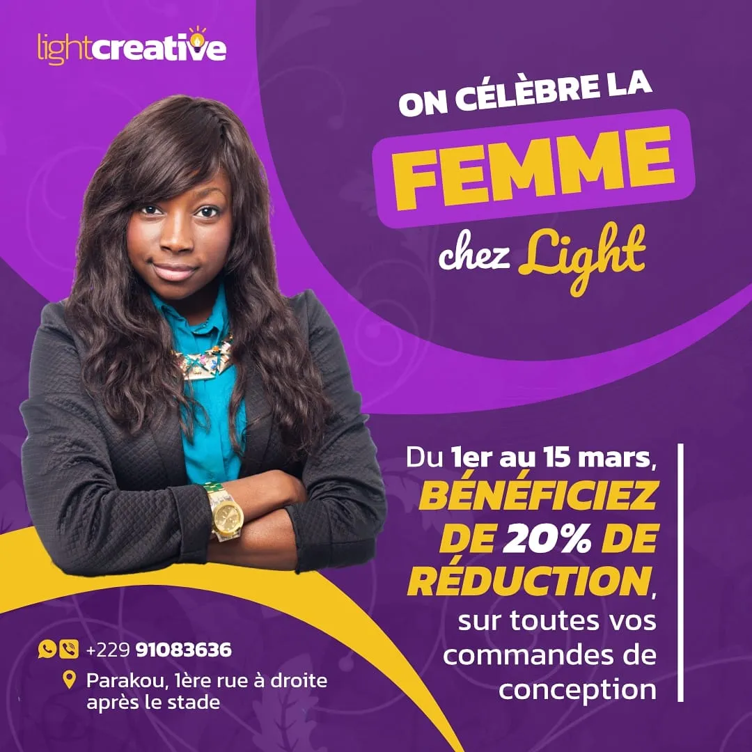 Célébrons la femme chez Light