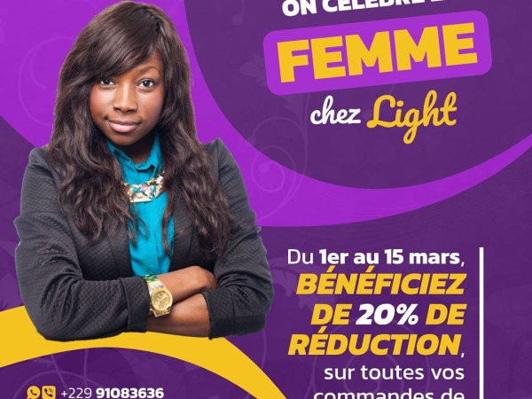 Célébrons la femme chez Light