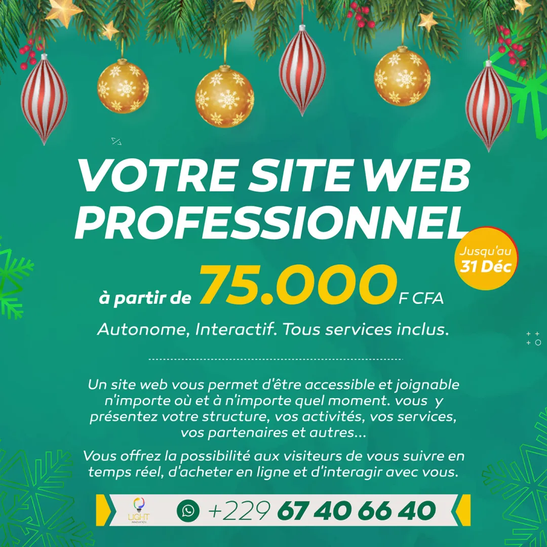 Votre site web professionnel