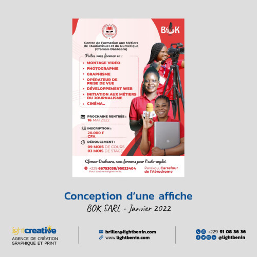 Conception d'une affiche