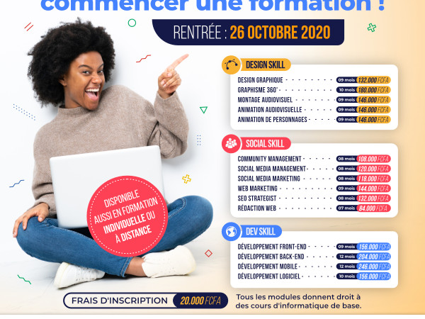 Rentrée au centre de formation Skills’school