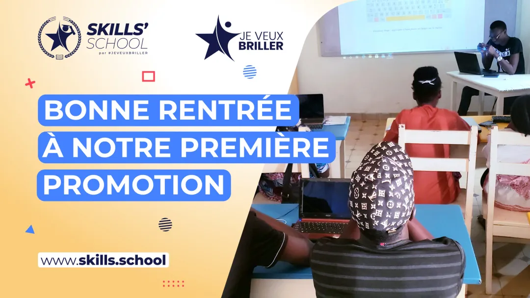 Démarrage des cours avec la première promotion au centre de formation Skills’ School