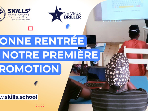 Démarrage des cours avec la première promotion au centre de formation Skills’ School