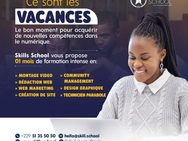 Un mois de renforcement de qualité à Skills School
